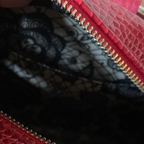 Carlos by Carlos Santana Red Croc-Embossed Bag - Picture 8 of 11